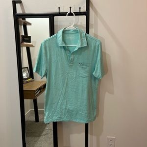 Teal Vineyards Vines Polo